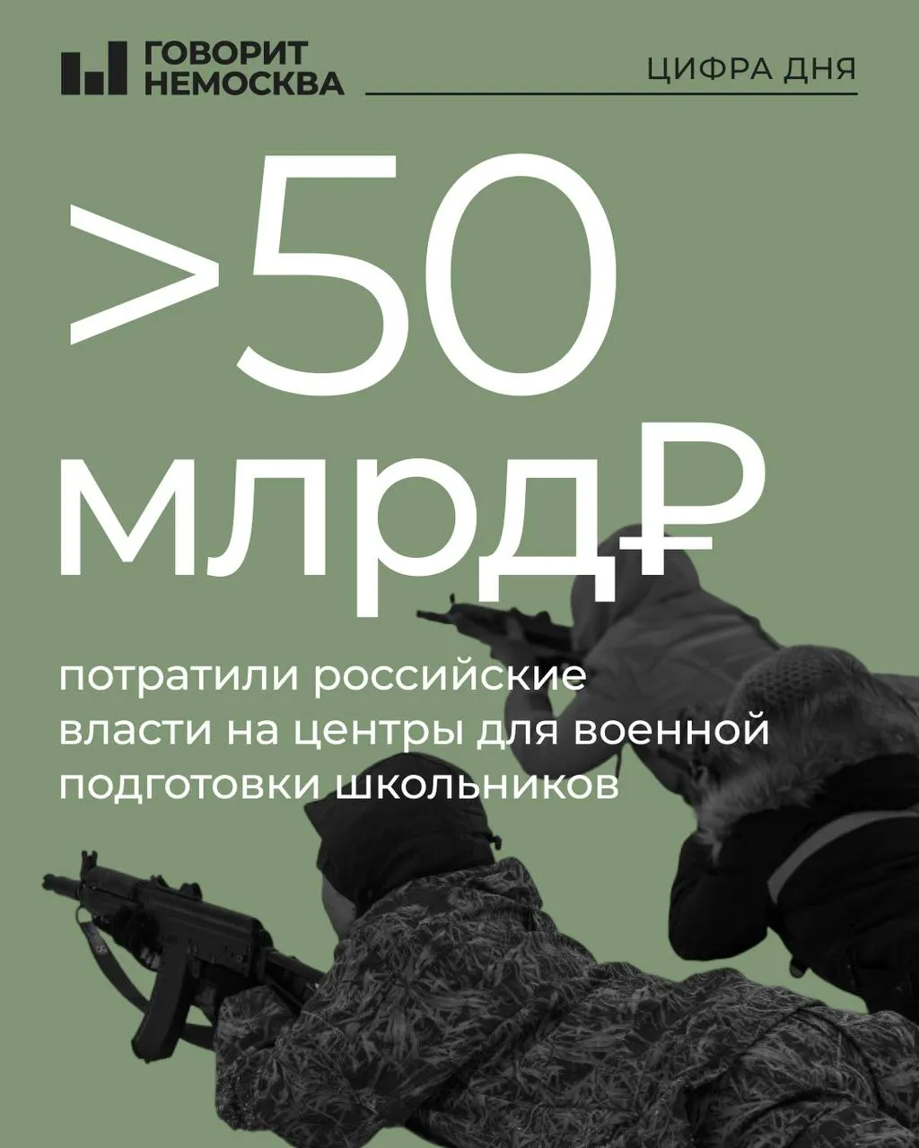 Анализ государственных и региональных данных показывает, что на создание военно‑патриотических центров в России направлено не менее 51,5 млрд руб.: 36,5 млрд — на сеть «Авангард» и 15 млрд — на сеть «Воин». С сентября 2023 года военные сборы стали обязательной частью школьной программы.
