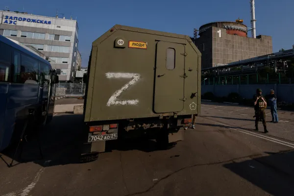 На&nbsp;Запорожской АЭС&nbsp;заявили о&nbsp;попадании боевого дрона в&nbsp;машинный зал&nbsp;шестого энергоблока