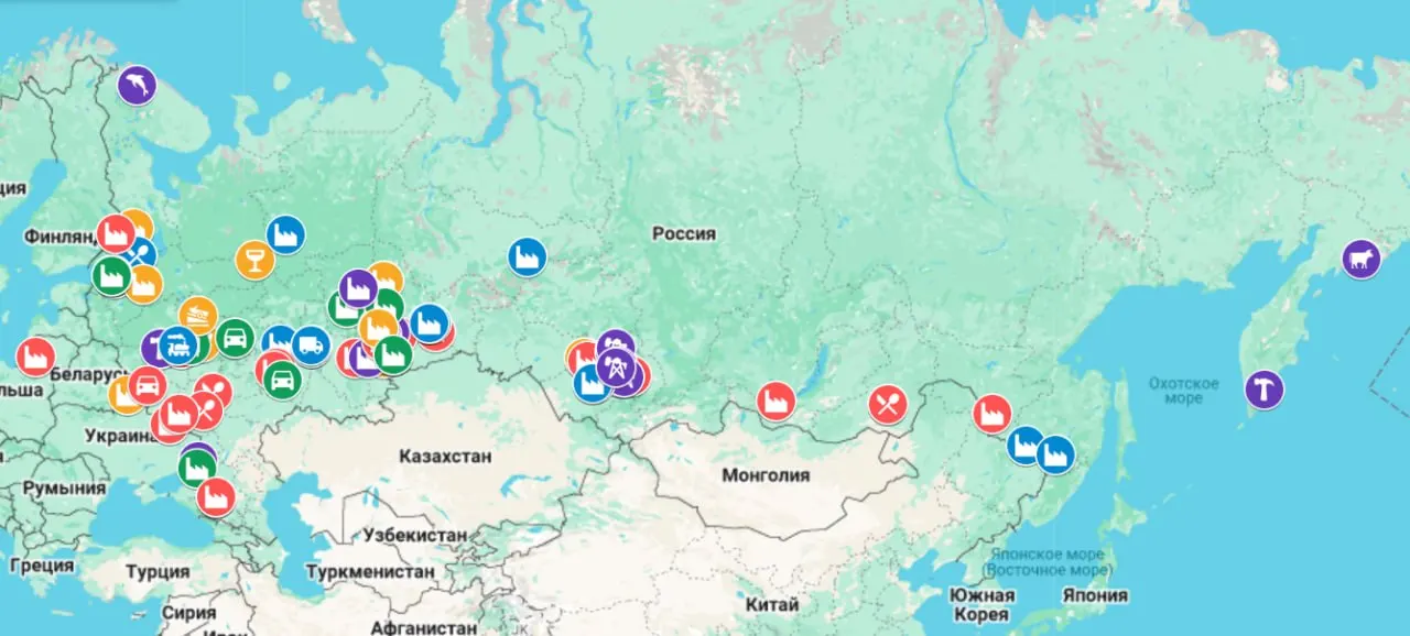 Интерактивная карта собрала данные о приостановках производств, задержках зарплат и массовых сокращениях по всей стране: с начала 2026 года зафиксировано больше проблемных предприятий, чем за весь 2025 год.